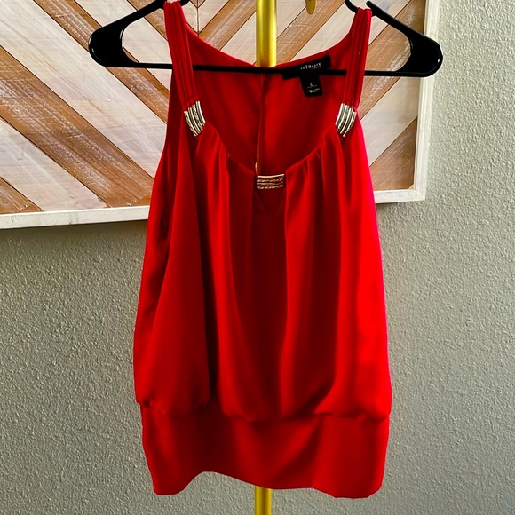 White House black market red dress tank size small - Picture 2 of 11